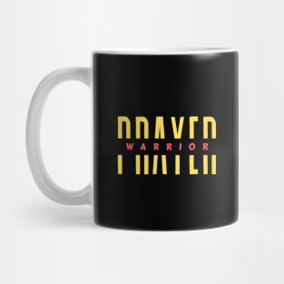 Prayer Warrior | Christian Typography Mug